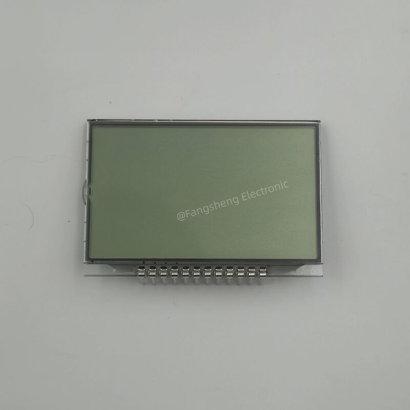 Custom Tn Positive Reflective 6 O′ Clock Underwater Timer Segment LCD Display 12PIN TN Positive 4-Digits Segment LCD Panel