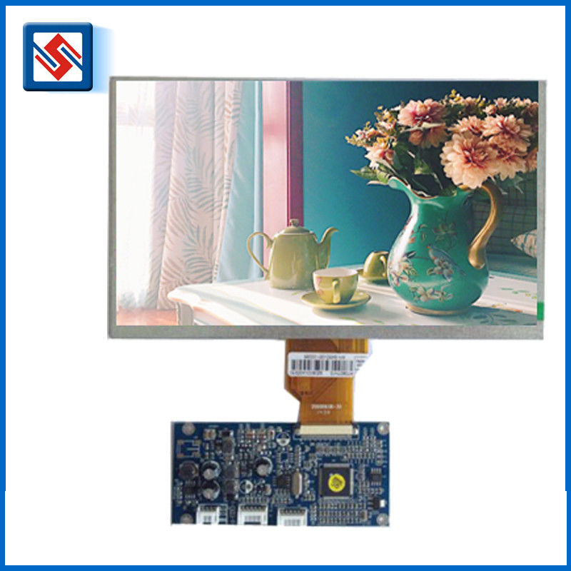 9-calowy ekran Tft 800 * 480 Dot Matrix LCD Moduł podświetlenia Interfejs SPI / MCU Wyczyść kolor bez PCB