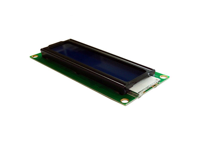 Ujemny wyświetlacz LCM LCD 2 X 16 Rozdzielczość 1602 STN Monochromatyczny z 16 pinami