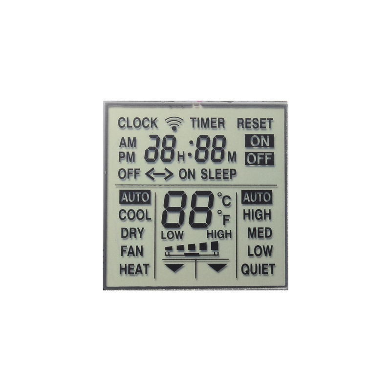Wskaźniki samochodowe TN Wyświetlacz segmentowy LCD, Auto Parts Wyświetlacz Arduino LCD 1/3 Bias