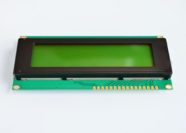20 X 4 2004A Wyświetlacz LCD LCM Żółty - zielony ekran 98 X 60 X Rozmiar konspektu 13,5 mm