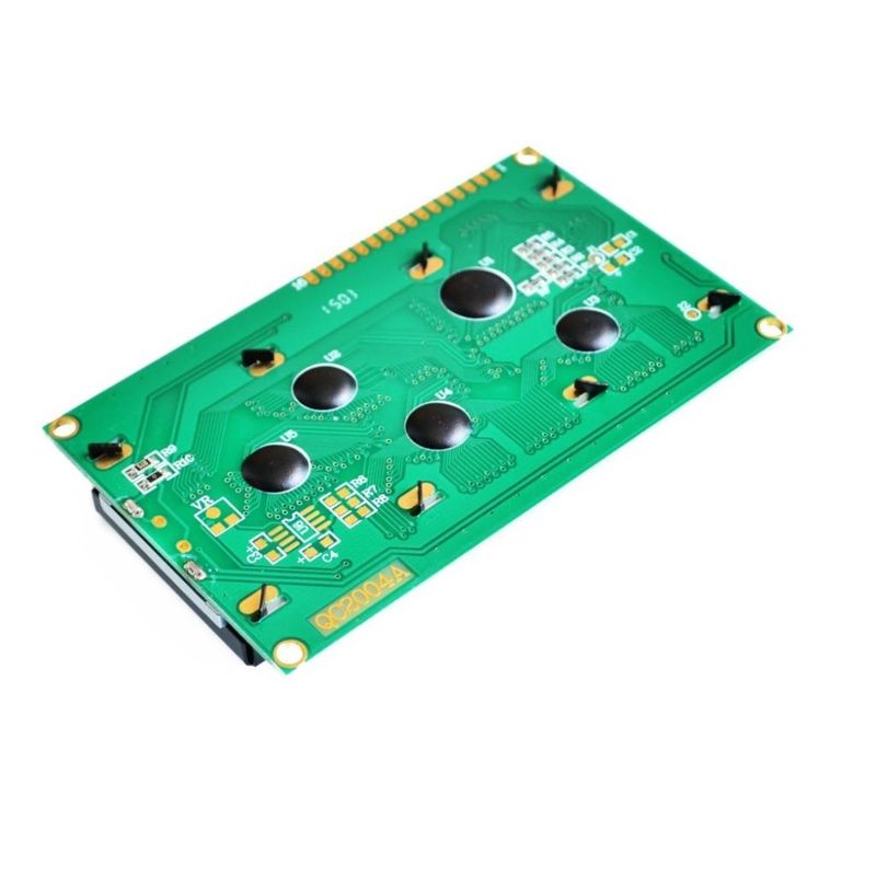 20 X 4 2004A Wyświetlacz LCD LCM Żółty - zielony ekran 98 X 60 X Rozmiar konspektu 13,5 mm