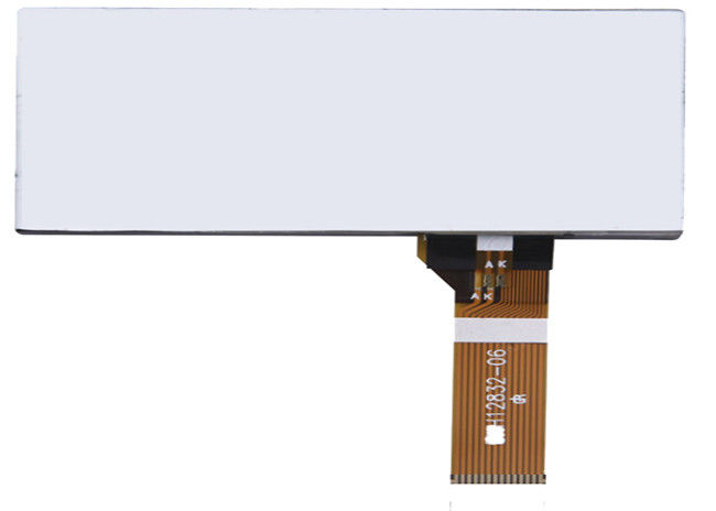 128 X 32-punktowy moduł COG LCD LCD typu transflective Podświetlenie LED Trwałe
