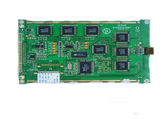 320 X 240 punktów Graficzny moduł wyświetlacza LCD Gray Mold COB LCM Typ 5 Volt