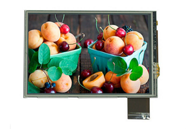 Ekran dotykowy o wysokiej jasności TFT LCD z rezystywnym ekranem i 16/18/24-bitowym interfejsem RGB