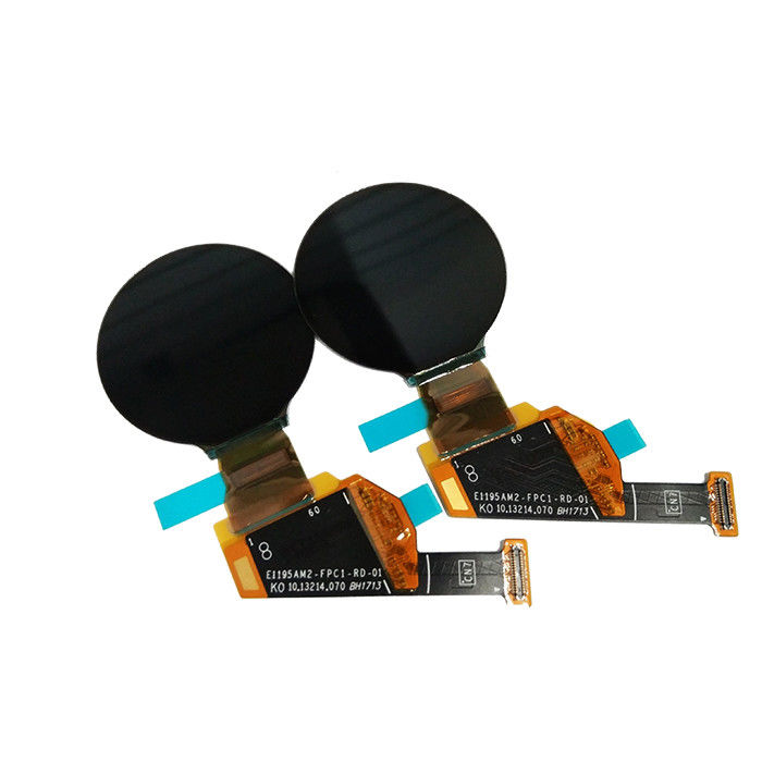 SPI / MIPI 350 nitów Niestandardowy wyświetlacz OLED, 1,19-calowy wyświetlacz graficzny Micro OLED