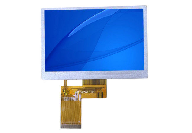 4,3-calowy ekran dotykowy 480 * 272 TFT LCD z ekranem dotykowym 24-bitowym do zastosowań przemysłowych