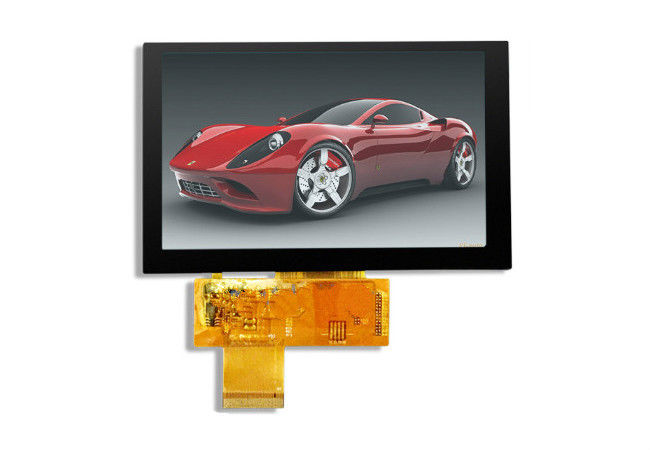 5,0-calowy wyświetlacz TFT LCD 800 * 480 Ekran dotykowy 16/18/24-bitowy interfejs RGB Ekran Tft o wysokiej jasności