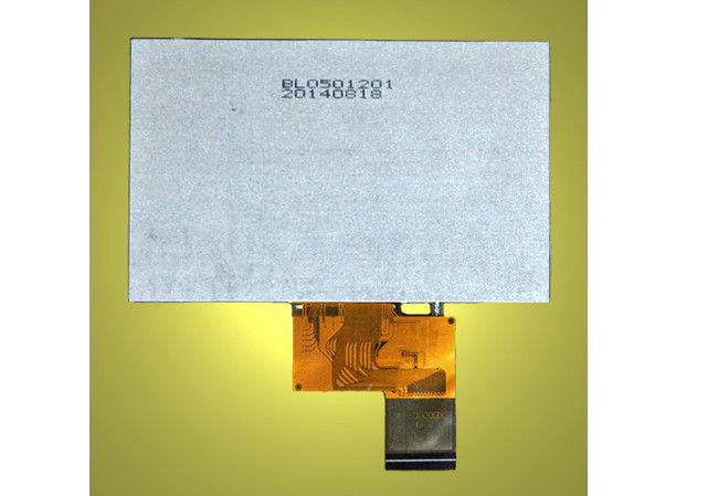 5,0-calowy wyświetlacz TFT LCD 800 * 480 Ekran dotykowy 16/18/24-bitowy interfejs RGB Ekran Tft o wysokiej jasności