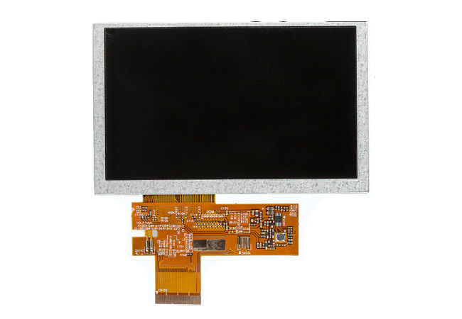 5,0-calowy wyświetlacz TFT LCD 800 * 480 Ekran dotykowy 16/18/24-bitowy interfejs RGB Ekran Tft o wysokiej jasności