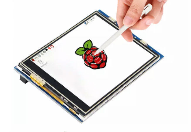 5,0 calowy ekran dotykowy Raspberry Pi TFT, interfejs HDMI USB Wyświetlacz dotykowy LCD