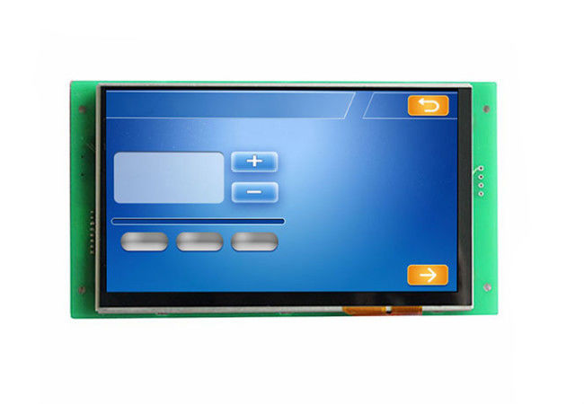 7 cali 800 * 480 Uart - projektor pojemnościowy ekran dotykowy z interfejsem RS232 / TTL dla Raspberry Pi