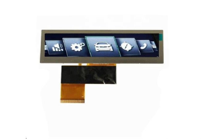 3,8-calowy moduł TFT LCD 480 * 72 Typ paska rozciągnięty z 40-stykowym złączem RGB