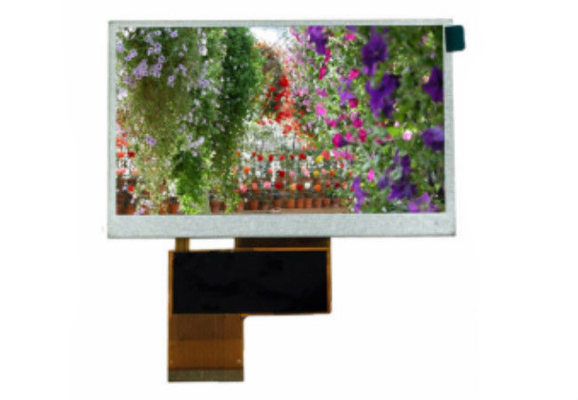 Niestandardowy przezroczysty wyświetlacz LCD 4.3 TFT, ekran kolorowy TFT o rozdzielczości 480 * 272 punktów z 24-bitowym sygnałem