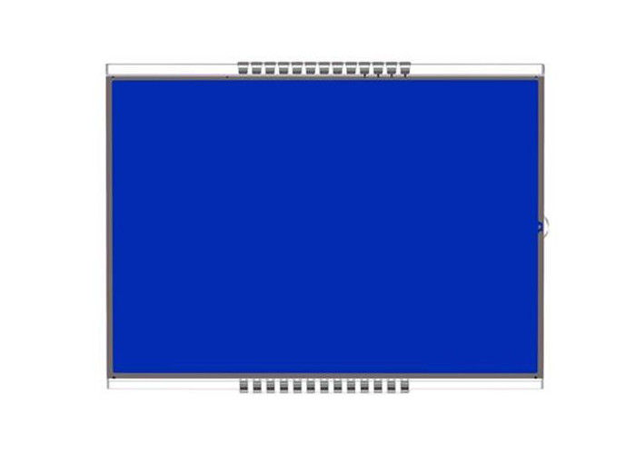 Dostosowany 7-segmentowy wyświetlacz LCD HTN Negatywny wyświetlacz Lcd Blue Backgound dla sportu Equiment