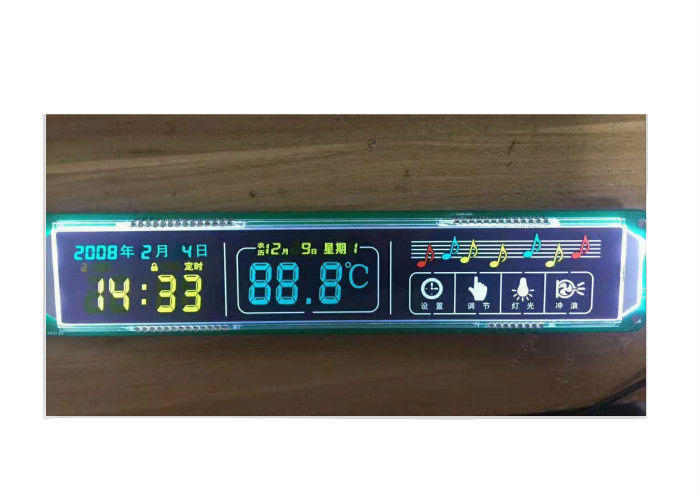 Wyświetlacz LCD FSTN 5.0V / Monochromatyczny wyświetlacz LCD odblaskowy do systemu nośnego pojazdu