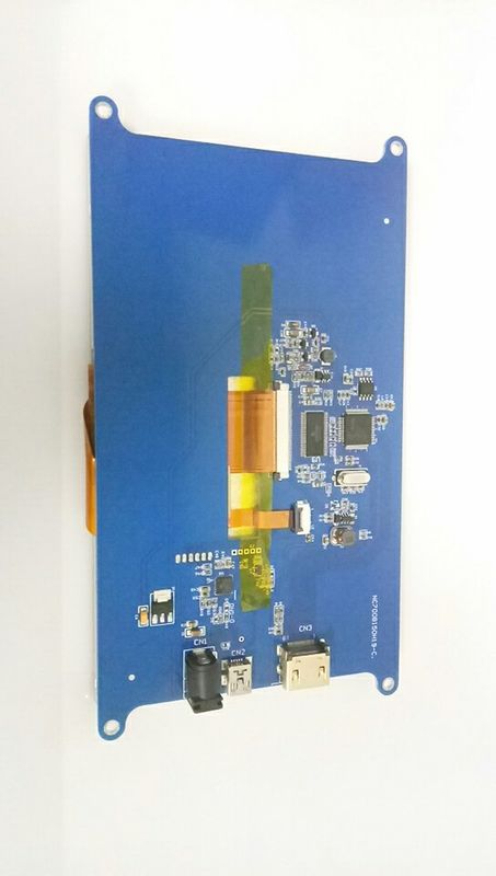Wysokiej jasności wyświetlacz HDMI i płytka napędowa PCB dla Raspberry Pi 3 6 O' Clock Widok 7 cali