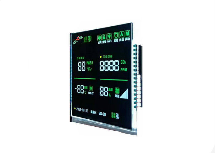 Wyświetlacz LCD 3,5 V VA Transmisyjny Monochromatyczny ekran numeryczny Siedmiosegmentowy cyfrowy moduł LCD