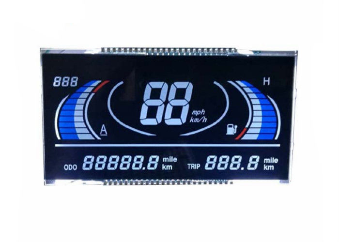 Niestandardowy ekran wyświetlacza VA Lcd 14-segmentowy moduł Lcd Wyświetlacz negatywowy 7-segmentowy moduł Lcd