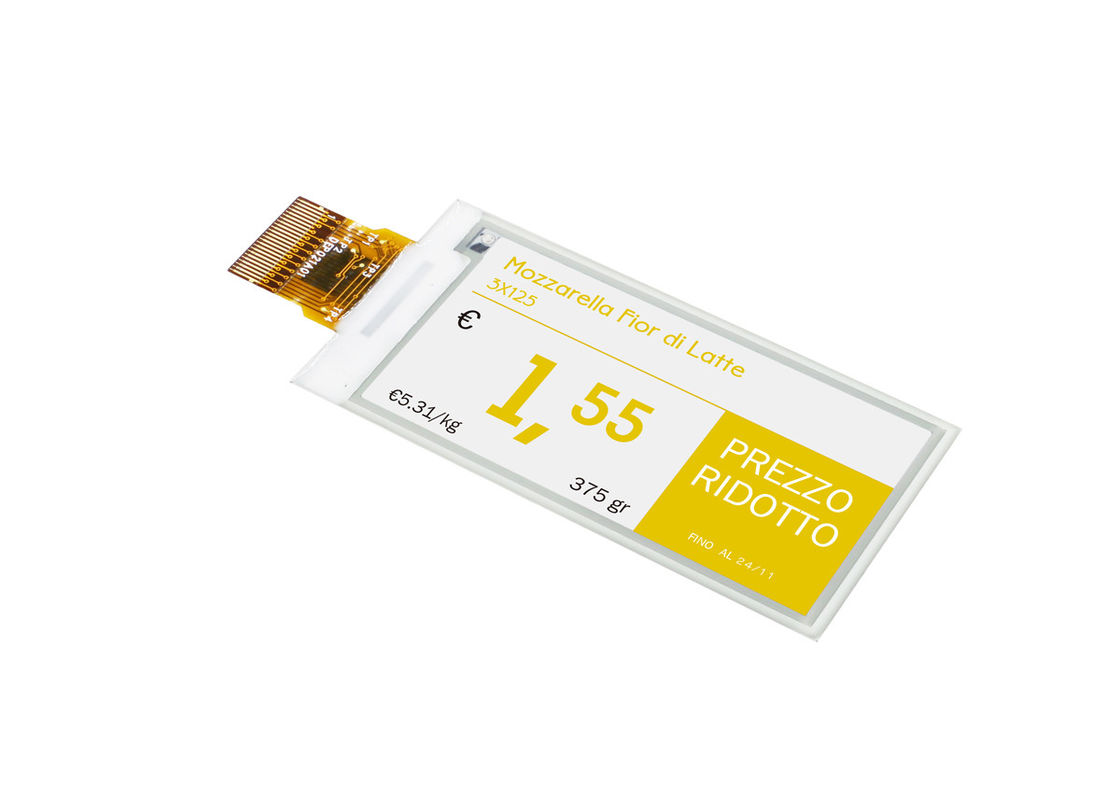 2.13 ″ 122RGB * 250 E Ink Display do elektronicznego przywieszki cenowej