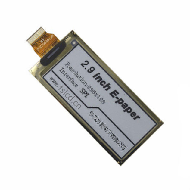 2,9 cala 128x296 0,226 * 0,227 Pixel Pitch E Ink Display Module