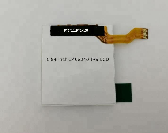 Mały wyświetlacz LCD TFT 1,54 calowy wyświetlacz LCD 240 x 240 IPS Wyświetlacz TFT LCD z interfejsem SPI
