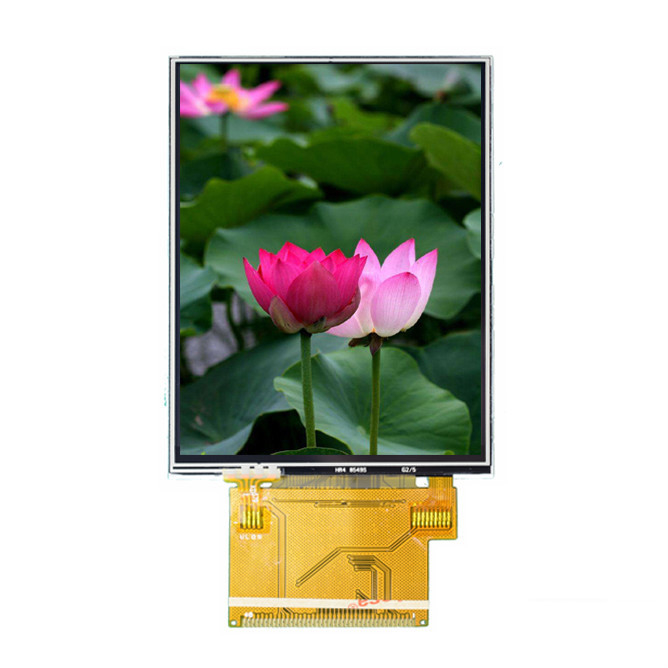 Moduł wyświetlacza TFT Lcd o przekątnej 2,8 cala Rozdzielczość ekranu dotykowego 240 * 320 Moduł wyświetlacza interfejsu SPI z matrycą punktową