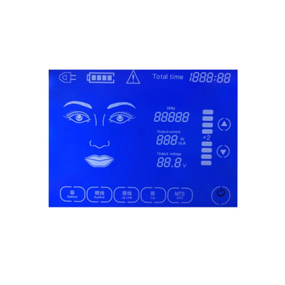 3-cyfrowy 7-segmentowy panel LCD o niestandardowym rozmiarze, Pozytywny cyfrowy ekran LCD klimatyzatora