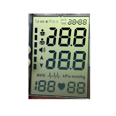 Odblaskowy wyświetlacz LCD TN, 7-segmentowy wyświetlacz LCD o niestandardowym rozmiarze