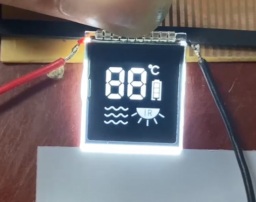 Przejrzysty negatywny 7-segmentowy VA LCD Panel Module Przenośny Smart Medyczny Wysoki Kontrast