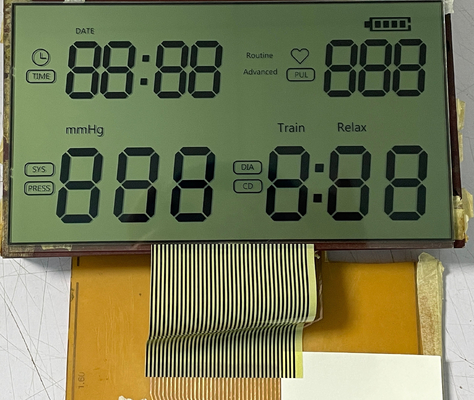 Wyświetlacz LCD HTN o pozytywnej macierzy Transmisywny Modulegraficzny Ekran LCD Do Sphygmomanometru