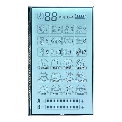 Pozytywny 6 O' CLOCK Transmissive Monochrome Va Lcd Display Screen PIN dla masażera