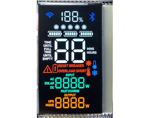 Wysokokontrastowy moduł LCD VA Monochrom Display dla ekranu zasilania zewnętrznego i wewnętrznego
