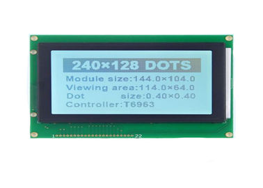 T6963c Controller 22 Piny Led Matrix Display, 5.1 Calowy 240 X 128 Spi Wyświetlacz LCD