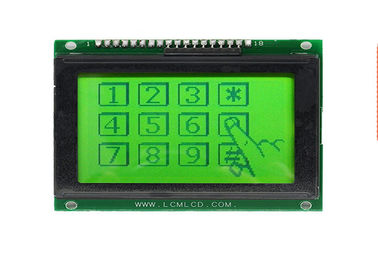 18 Pinów 128 X 64 Graficzny moduł LCD Stn Positive 12864 Ekran TN Kąt widzenia