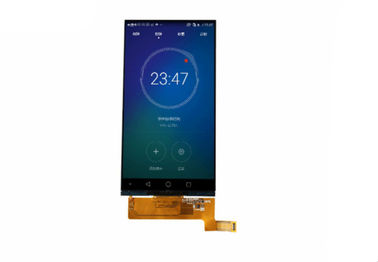 Interfejs MIPI TFT LCD rezystancyjny ekran dotykowy do urządzeń przemysłowych 86,94 * 154,56 Mm VA rozmiar