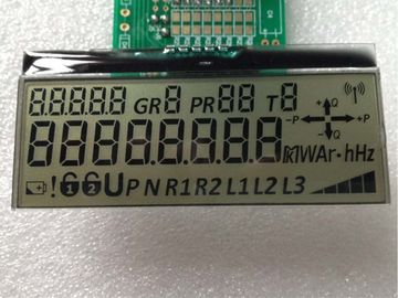 17-cyfrowy, 7-segmentowy, niestandardowy moduł Lcd, metalowy, półprzezroczysty wyświetlacz LCD Cog I2C Serial Energy Meter