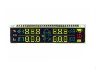 Niestandardowy 3V 5V FSTN Ekran LCD z metalowym pinem Connetor 7-segmentowy wyświetlacz LCD