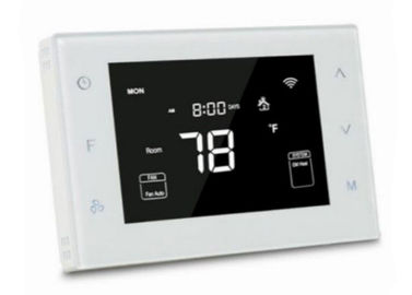 Czarny kolor Wysoki kontrast VA Wyświetlacz LCD do inteligentnego termostatu CE ROHS