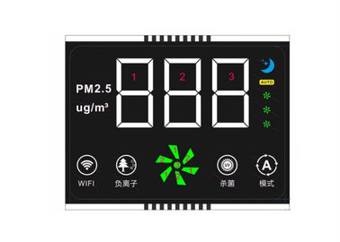 7-segmentowy wyświetlacz LCD / Kwadratowy moduł LCD VA Negatywny LCD Do sterownika Termostato
