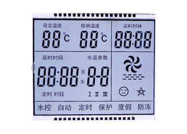 Kontrastowy wyświetlacz LCD STN z 7-segmentowym szerokim ekranem dla produktów elektronicznych