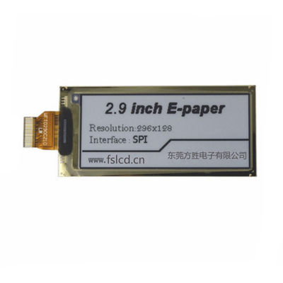 2,9 cala 128x296 0,226 * 0,227 Pixel Pitch E Ink Display Module
