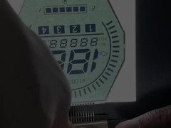 Wyświetlacz HTN LCD Monochromatyczny 7-segmentowy graficzny ekran LCD dla przyrządów