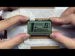 Wysokiej jakości niestandardowy wyświetlacz HTN LCD Osiem kształtu Monochrom 7 segment Graficzny ekran LCD dla motocykli